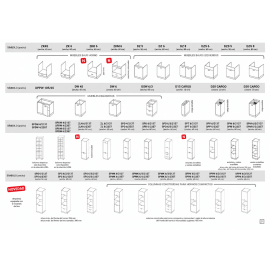 Modulos para cocinas Varios Colores gama media presupuesto gratuito ref-01 MODELO VELLA