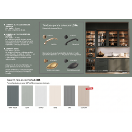 Modulos para cocinas Varios Colores gama media presupuesto gratuito ref-04 MODELO LORA