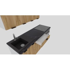 Cocina completa 180 cms Gama Eco-Media ref-150