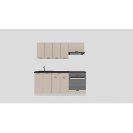 Cocina completa 180 cms Gama Eco-Media ref-150