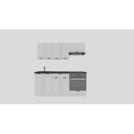 Cocina completa 180 cms Gama Eco-Media ref-150
