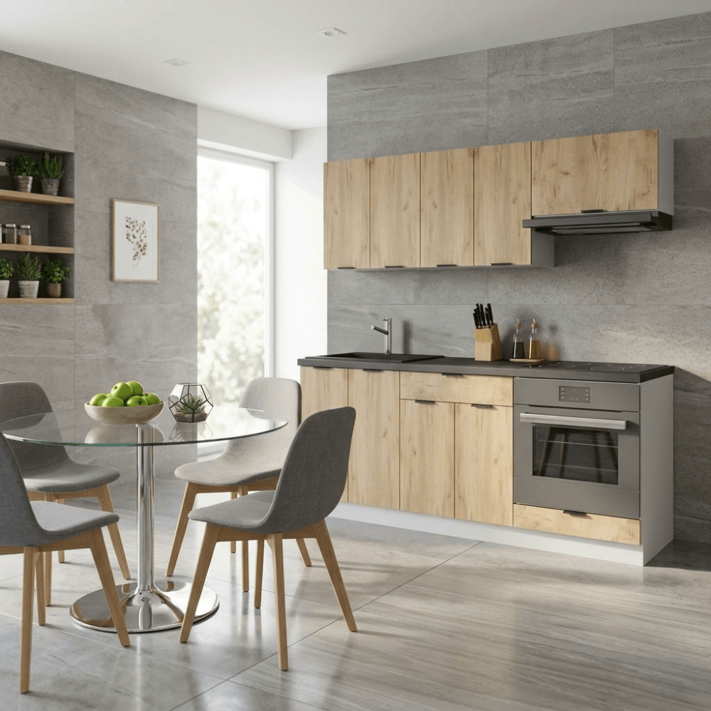 Cocina completa 180 cms Gama Eco-Media ref-150