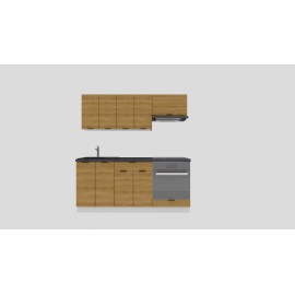 Cocina completa 180 cms Gama Eco-Media ref-150