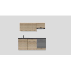 Cocina completa 180 cms Gama Eco-Media ref-150