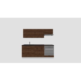 Cocina completa 200 cms Gama Eco-Media ref-152