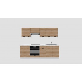 Cocina completa 240 cms Gama Economica ref-154