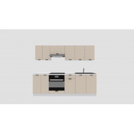 Cocina completa 240 cms Gama Economica ref-154