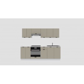Cocina completa 240 cms Gama Economica ref-154