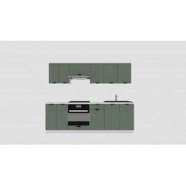 Cocina completa 240 cms Gama Economica ref-154