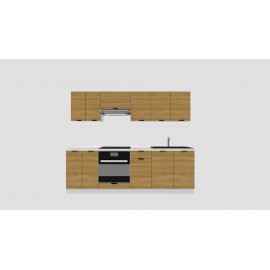 Cocina completa 240 cms Gama Economica ref-154