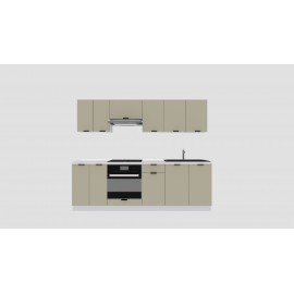 Cocina completa 240 cms Gama Economica ref-154