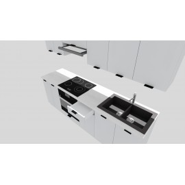 Cocina completa 240 cms Gama Economica ref-154