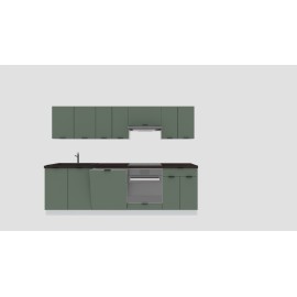 Cocina completa 260 cms Gama Eco-Media ref-156