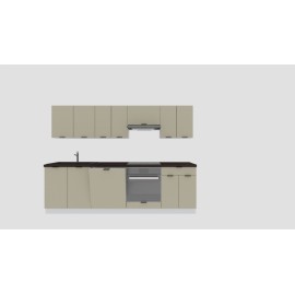 Cocina completa 260 cms Gama Eco-Media ref-156