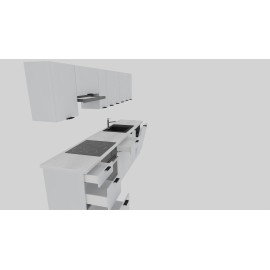 Cocina completa 260 cms Gama Eco-Media ref-157