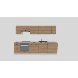 Cocina completa 280 cms Gama Eco-Media ref-158