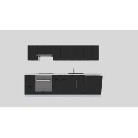 Cocina completa 260 cms Gama Eco-Media ref-157
