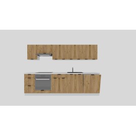 Cocina completa 280 cms Gama Eco-Media ref-158