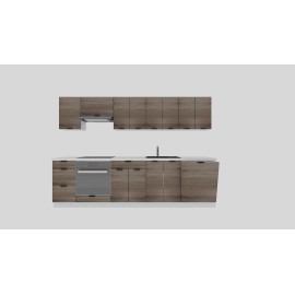 Cocina completa 280 cms Gama Eco-Media ref-158