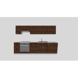 Cocina completa 280 cms Gama Eco-Media ref-158