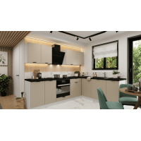 Cocina en L completa 260 y 205 cms Gama Economica ref-161