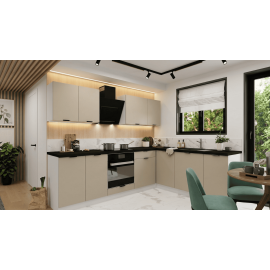 Cocina en L completa 260 y 205 cms Gama Economica ref-161