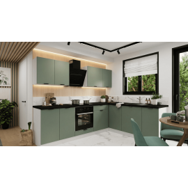 Cocina en L completa 260 y 205 cms Gama Economica ref-161