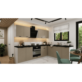 Cocina en L completa 260 y 205 cms Gama Economica ref-161