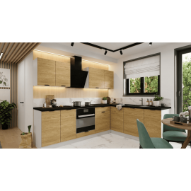 Cocina en L completa 260 y 205 cms Gama Economica ref-161