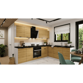 Cocina en L completa 260 y 205 cms Gama Economica ref-161