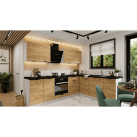 Cocina en L completa 260 y 205 cms Gama Economica ref-161