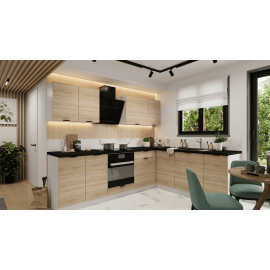 Cocina en L completa 260 y 205 cms Gama Economica ref-161