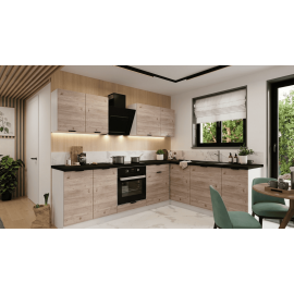 Cocina en L completa 260 y 205 cms Gama Economica ref-161