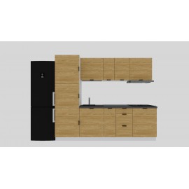 Cocina completa 250 cms Gama Economica ref-167