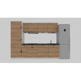 Cocina completa 270 cms Gama Economica ref-169