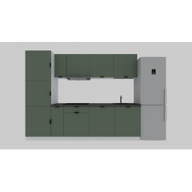 Cocina completa 270 cms Gama Economica ref-169