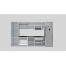 Cocina completa 290 y 350 cms Gama Economica ref-171