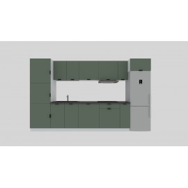 Cocina completa 290 y 350 cms Gama Economica ref-171