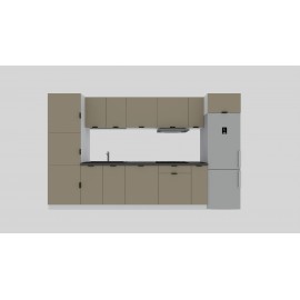 Cocina completa 290 y 350 cms Gama Economica ref-171