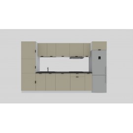 Cocina completa 290 y 350 cms Gama Economica ref-171