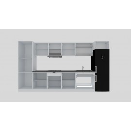 Cocina completa 320 y 380 cms Gama Economica ref-173