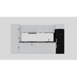 Cocina completa 320 y 380 cms Gama Economica ref-173