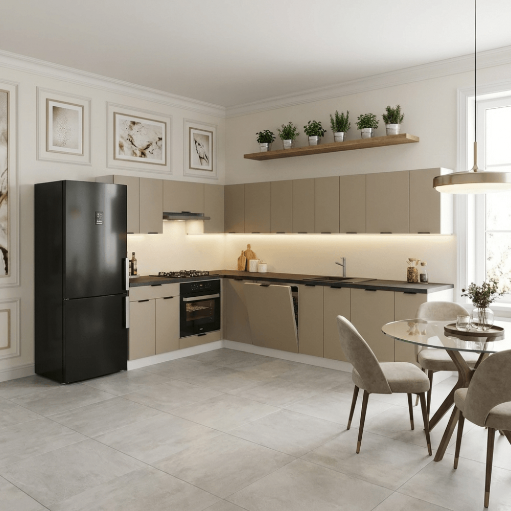 Cocina en L completa 240 y 300 cms Gama Economica ref-177