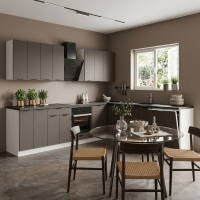 Cocina en L completa 285 y 245 cms Gama Eco-Media ref-179