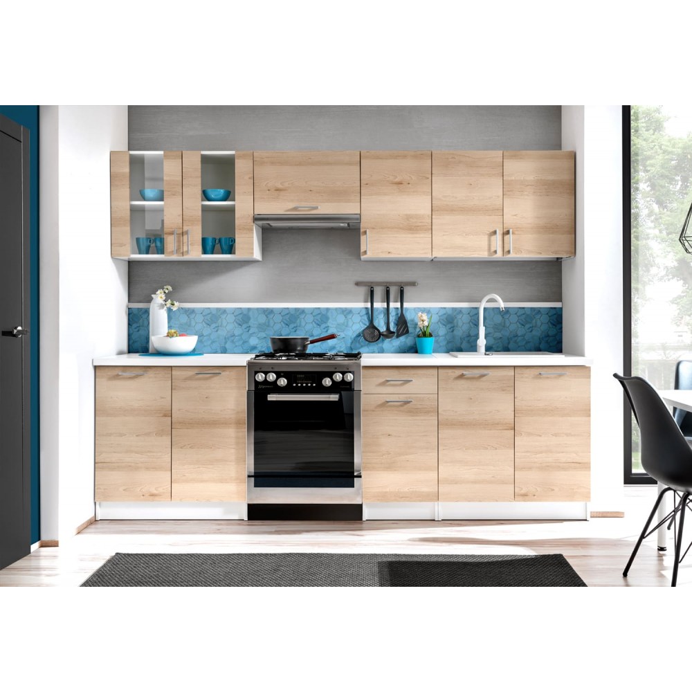 Cocina completa 260 cms Gama Economica ref-110