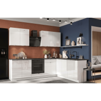 Modulos para cocinas color blanco brillo gama economica presupuesto gratuito ref-36 MODELO ALICE