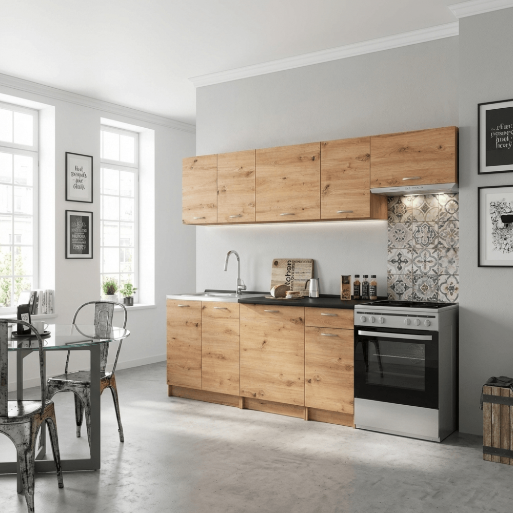 Cocina completa 180 y 240 cms Gama Economica ref-24