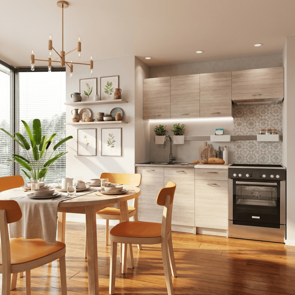 Cocina completa 120 y 180 cms Gama Economica ref-26