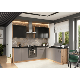 Cocina en L completa 200 y 260 cms Gama Economica ref-43d