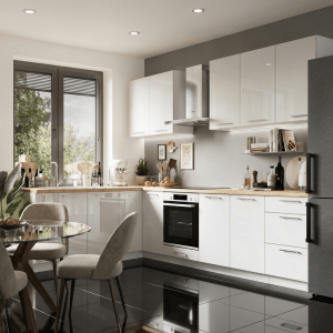 Cocina en L completa Gama Media ref-48 190 y 300 cms